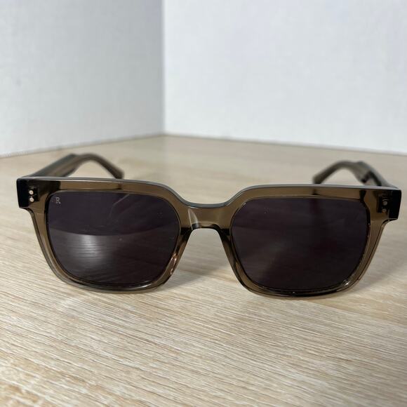 RAEN West Ghost Sunglasses Translucent Brown 55-19-145 Gray Lenses - Picture 4 of 15